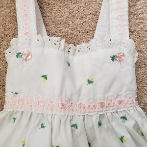 Vintage 2 Piece Dress and Bloomers by Chandler